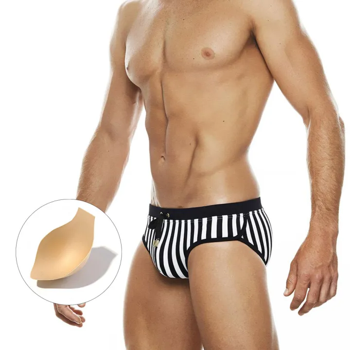 UXH%20Padded%20Contrast%20Color%20Swim%20Briefs%20Black%20Strips%20Push-Up%20%20Swimwear%20Men%20Swimming%20Briefs%20Surf%20Beach%20Shorts%20Mayo%20Sungas%20-%20Image%208