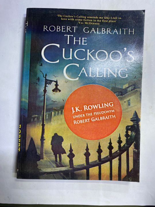 THE CUCKOOS CALLING BY JK ROWLING
