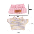 6Pc Suitable for 17cm Labubu Doll Clothes Overalls. 