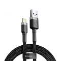 Baseus Cafule CALKLF-B19 Nylon Braided Lightning Cable for iPhone. 
