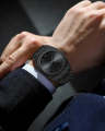 Original Metal Black Aura Stainless Steel - Arabic Black Aura Watch For Mens. 