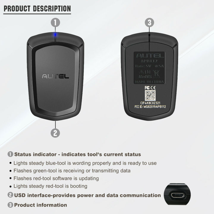 Autel%20APB112%20Smart%20Key%20Simulator%20Emulator%20Accessory%20Tool%20For%2046%204D%20Chip%20Work%20With%20Autel%20IM608%20IM508%20IM600%20IM608%20PRO%20-%20Image%203