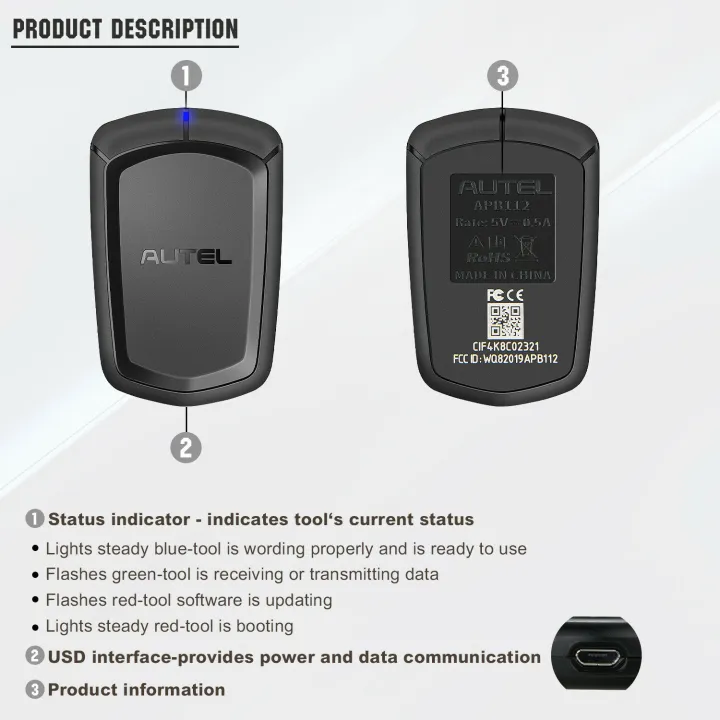 Autel%20APB112%20Smart%20Key%20Simulator%20Emulator%20Accessory%20Tool%20For%2046%204D%20Chip%20Work%20With%20Autel%20IM608%20IM508%20IM600%20IM608%20PRO%20-%20Image%203