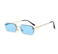 Rectangle Rimless Sunglasses Square Vintage Sun Glasses Brand Designer Retro Trendy Gradient Glass sunglass, Stylish, Best sunglasses price, Premium sunglasses.