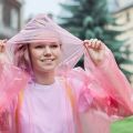 Colorful Mini Portable Raincoat Ball Thickened Disposable Waterproof Emergency Adults Rain Ponchos Cape Keyring.