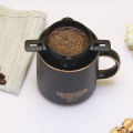 Collapsible Coffee Filter Portable Stainless Steel Drip Coffee Tea Holder Funnel Basket Reusable Tea Pot Holder Coffee Dripper. 