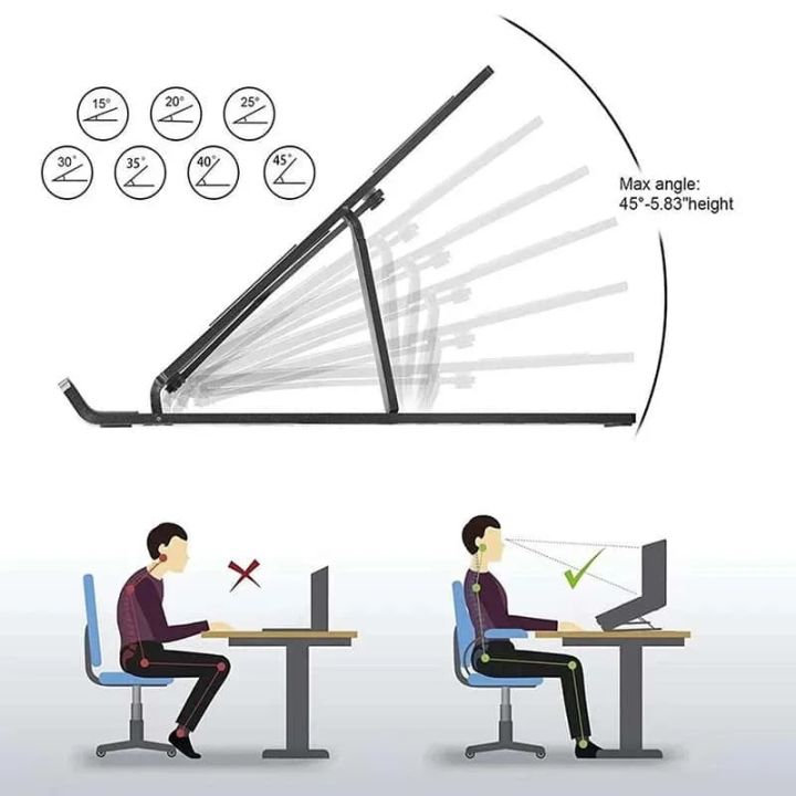 Adjustable%20Laptop%20Cooling%20Stand%20with%20Fan,%20Foldable%20Portable%207-Level%20Height%20Adjustment,%20Aluminum%20Alloy%20Material,%20-%20Image%205