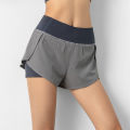 Sport Shorts Women Sportswear Double-deck Running Shorts Yoga Bottoms Summer Gym Fitness Training Jogging Short Pants. 