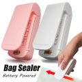 Mini Heat Bag Sealing Machine Package Sealer Bags Thermal Plastic Food Bag Closure Portable Sealer Food Packaging Heat Sealer. 