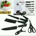 Stainless Steel Zepter knife 6 Pcs Set For Kitchen.