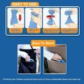 10Pcs 1000ML Disposable Travel Car Airplane Motion Sickness Nausea Vomit Bag.
