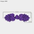 10 Pieces Nylon Chinese Knot Buttons – Handmade For Cheongsam & Tang Suits, Elegant Knot Fasteners & Closures. 