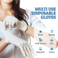 10-100PCS White Nitrile Disposable Gloves,Latex Free,Powder,Household Gloves for Cooking Food Safe Cleaning Work Glove.