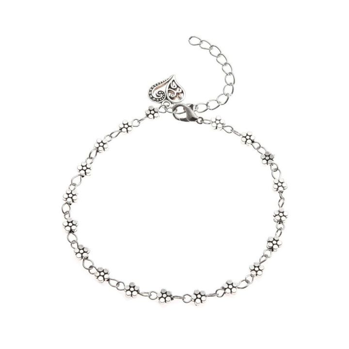Heart%20&%20Flowers%20Anklet%20Foot%20Chain%20Boho%20Beach%20Beads%20Aolly%20Plum%20Blossom%20Anklets%20for%20Women%20Girl%20-%20Image%205
