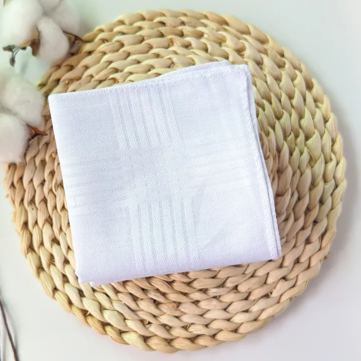 6%20Packs%20of%20Unisex%20Handkerchiefs,%20Pure%20Cotton%20Pure%20White%20Handkerchiefs,%20Wedding%20Season%20Bride%20and%20Groom%20Souvenirs,%20Flap%20Pocket%20Pants%20Towels,%20Placemats%20-%20Image%204
