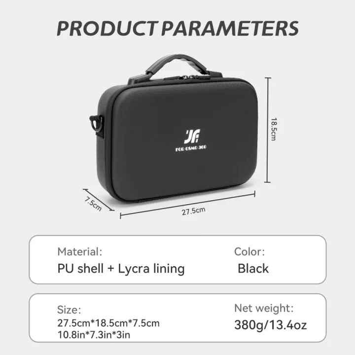 XFJI%20Carrying%20Case%20Compatible%20with%20%20Osmo%20360%20Action%20Camera%20Storage%20Bag%20Travel%20Handbag%20Protective%20Box%20%20Cameras%20Accessories%20Bag%20-%20Image%206
