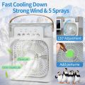 Portable Air Conditioner Fan,  Mini Cooling Ac Fan - in Updated 900ML Personal Air Cooling Fan with Ice Tray-. 