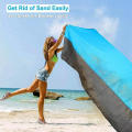 200 X 140cm / 200 X 210cm Beach Blanket Sandproof Waterproof Beach Mat Lightweight Picnic Blanket for Travel Hiking Sports.