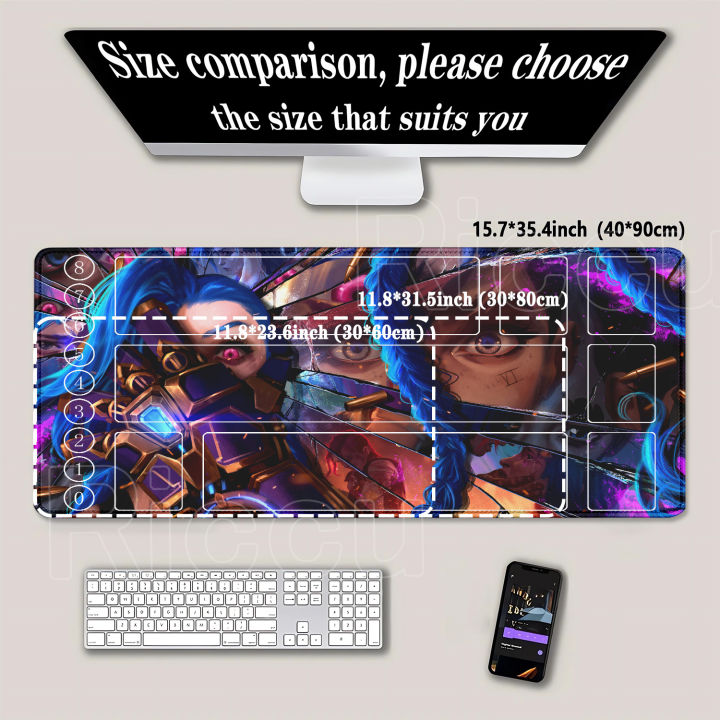 Riftbound%20LTCG%20Card%20playmat%20League%20of%20Mouse%20Pad%20Legends%20Jinx%20Series%20LOL%20600x350mm%20overlock%20Board%20Game%20HD%20Printing%20XXL%20Desk%20Mat%20-%20Image%204