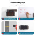 Waterproof Large Outdoor Electrical Box Lockable Weatherproof Outdoor Extension Cord Cover Plug Cover Protect Outlet Plug Socket. 