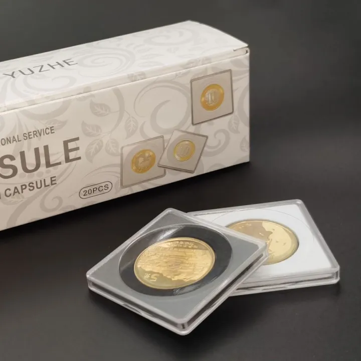 20PCS%20Plastic%20Square%20Coin%20Holder%20Capsules%20Container%20Coin%20Transparent%20Gaine%20Small%20Round%20Coin%20Protection%20Box%20Display%2020mm-40mm%20-%20Image%206