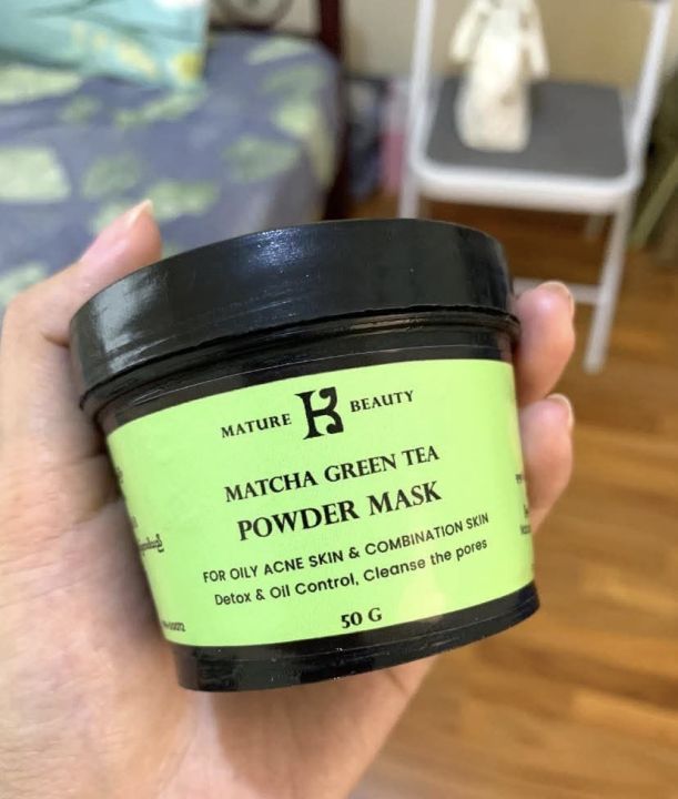 Mature%20k%20powder%20mask%20green%20tea%20(50g)%20-%20Image%202