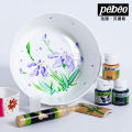 Pebeo Ceramic Paint 20 ml Bottles Non-Toxic DIY Arts & Crafts Supplies, Heat-Resistant Finish,Waterproof Acrylic Enamel Paint. 