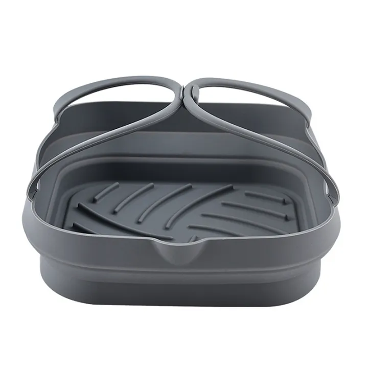 20cm%20Air%20Fryer%20Silicone%20Basket%20Tray%20Pot%20With%20Handle%208inch%20Square%20Airfryer%20Baking%20Mold%20Liner%20Foldable%20Kitchen%20Cooking%20Accessories%20-%20Image%207