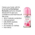Enchanteur Perfume Deo Roll On Romantic Anti Perspirant 50ML. 