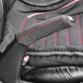 Hand Brake Set Universal Car Handbrake Sleeve Leather Cover Anti-Skid Auto Parking Brake. 