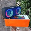 NB-051 Bluetooth, USB, TF Card & FM Radio Supported Deep Bass RGB Colorful Lighting Wireless Speaker. 