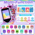Kids Smart Phone for Girls Boys Kids Cell Phone Toys Dual Camera Music Player 17 Games Toddler Learning Phone For Birthday .