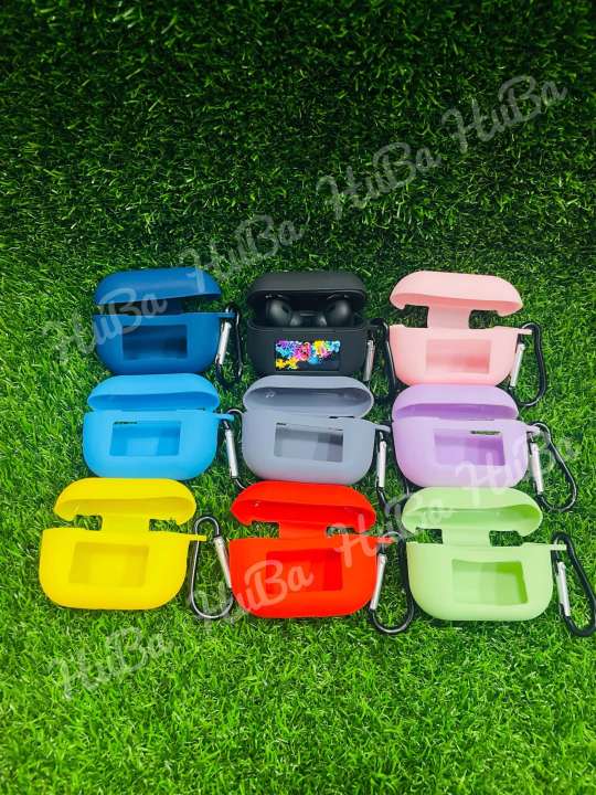 Silicorn All Colour A9 Pro Covers, touch display Airbods case premium quality.(only case)