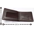 Model - N-01 Pure Leather Crocodile Design Stylish Wallet For Men - Elevate Style With Model N-01 - Wallet Featuring A Stylish Crocodile Design.