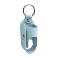 Inhaler Storage Case,Portable Inhaler Spacer Holder PU Leather Protective Case Keychain,Inhaler Storage Solution Sleeve Bag. 