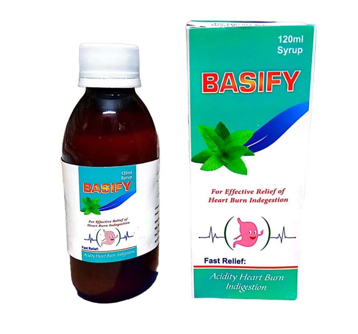Herbal Syrup for Effective Relief of Heart Burn Indegestion 120ml (Registered) No side Effect