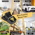Rat Trap Mouse Trap - Heavy Duty Mice Catcher | Reusable Washable Plastic | Strong Springs for Households | Effective Rat Killer | Easy to Use. 