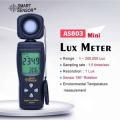 Smart Sensor AS803 Digital Lux Meter – High Accuracy Light Intensity Meter 0–200,000 Lux – Professional Illuminance Tester (with free battery). 