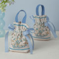 VIKAMA 10pcs Fresh Flower Bags, Wedding Gift Bags, Sweet Bags, Multi-Functional Drawstring Pouches, Durable And Beautiful.
