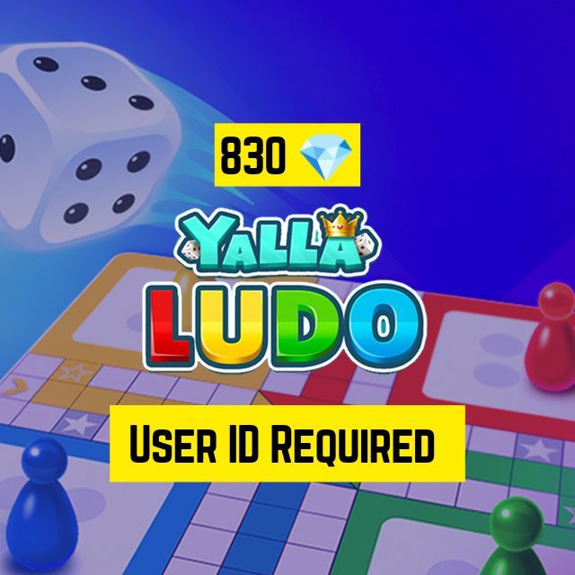 Yalla Ludo USD2 Diamonds (830 Diamonds)