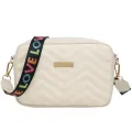 Rilibegan Embroidered Camera Bag PU Material Casual Small Square Bag Versatile Single Shoulder Bag Printed Shoulder Strap. 