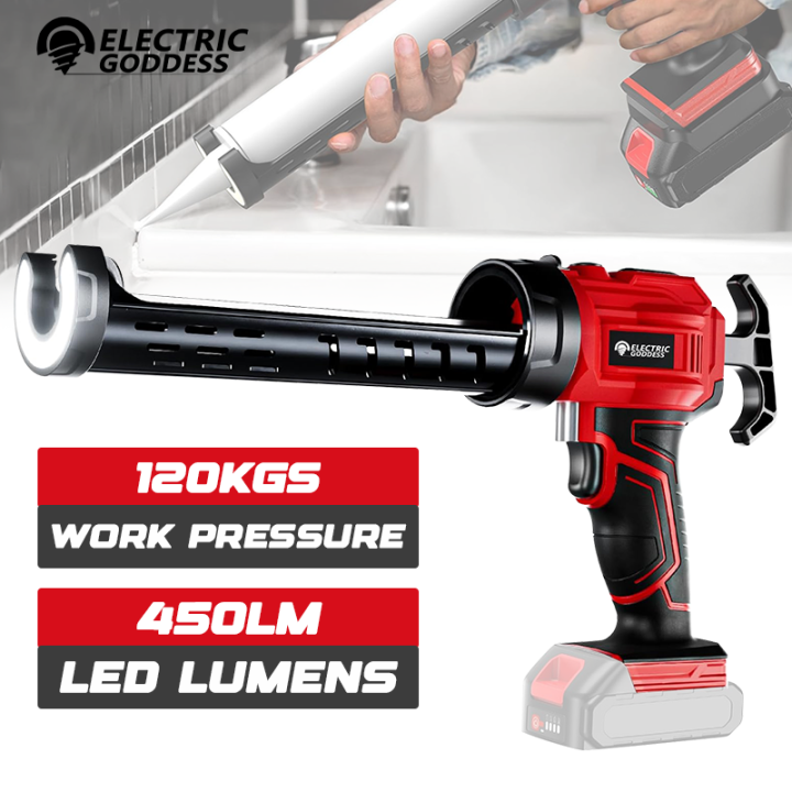 Heavy-Duty 300ml Caulking Gun For Makita 18V Batteries – Cordless Mastic & Sealant Tool