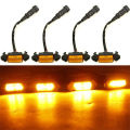 4pc Set Amber White Front Grille Lighting Kit For 2016-up Toyota Tacoma W/TRD for JEEP Wrangler JL.