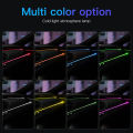 Led1M 2m 3m 5m Car Interior Decoration Atmosphere Lamp El Cold Light USB Cable DIY Decorate Dash Console Auto Led Ambient Light. 