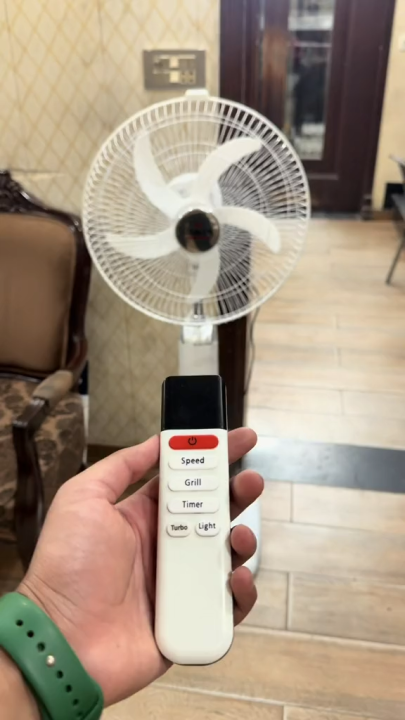 Heaven Rechargeable AC/DC Stand Fan 18