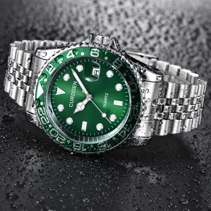 Women%20Big%20Brand%20Genuine%20CURDDEN%206582%20Watches%20Lady%20Casual%20Full%20Stainless%20Steel%20Band%20Date%20Quartz%20Wristwatch%20Green%20Montre%20Homme%20-%20Image%206
