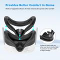 High Quality VR Accessories 8 In 1 Silicone Protective Cover Kit For Meta Quest 3s With Wiping Cloth&Disposable Masks Idea . 
