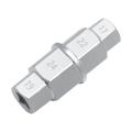 Hex Axle Tool Universal Chrome Silver Hex Wrench Removal Tool Hex Allen Axle Spindle Tool for Motorcycle Front Axle Wheel. 