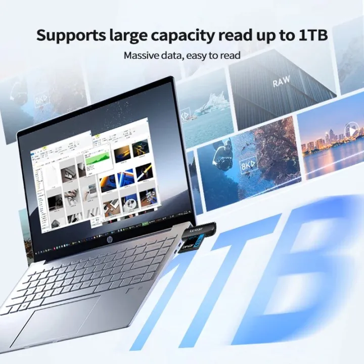 Lexar%20Micro%20SD%20Card%20Reader%202%20in%201%20Dual%20Card%20Slot%20USB3.2%20Gen1%20High%20Speed%20Read%20TF/SD%20Memory%20Card%20RW300U%20Cards%20Reader%20-%20Image%202