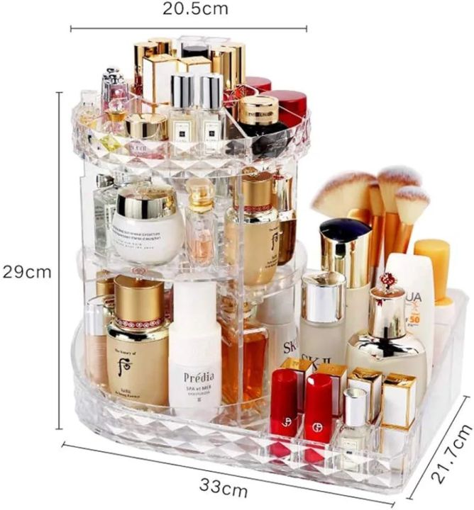 360 Makeup organizer
